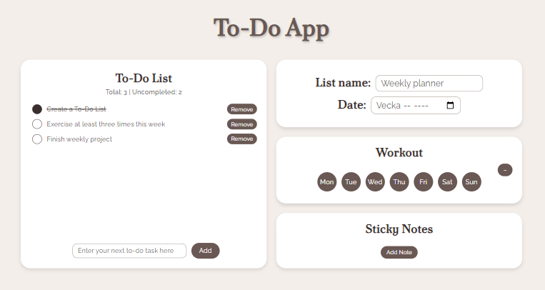 Todo App